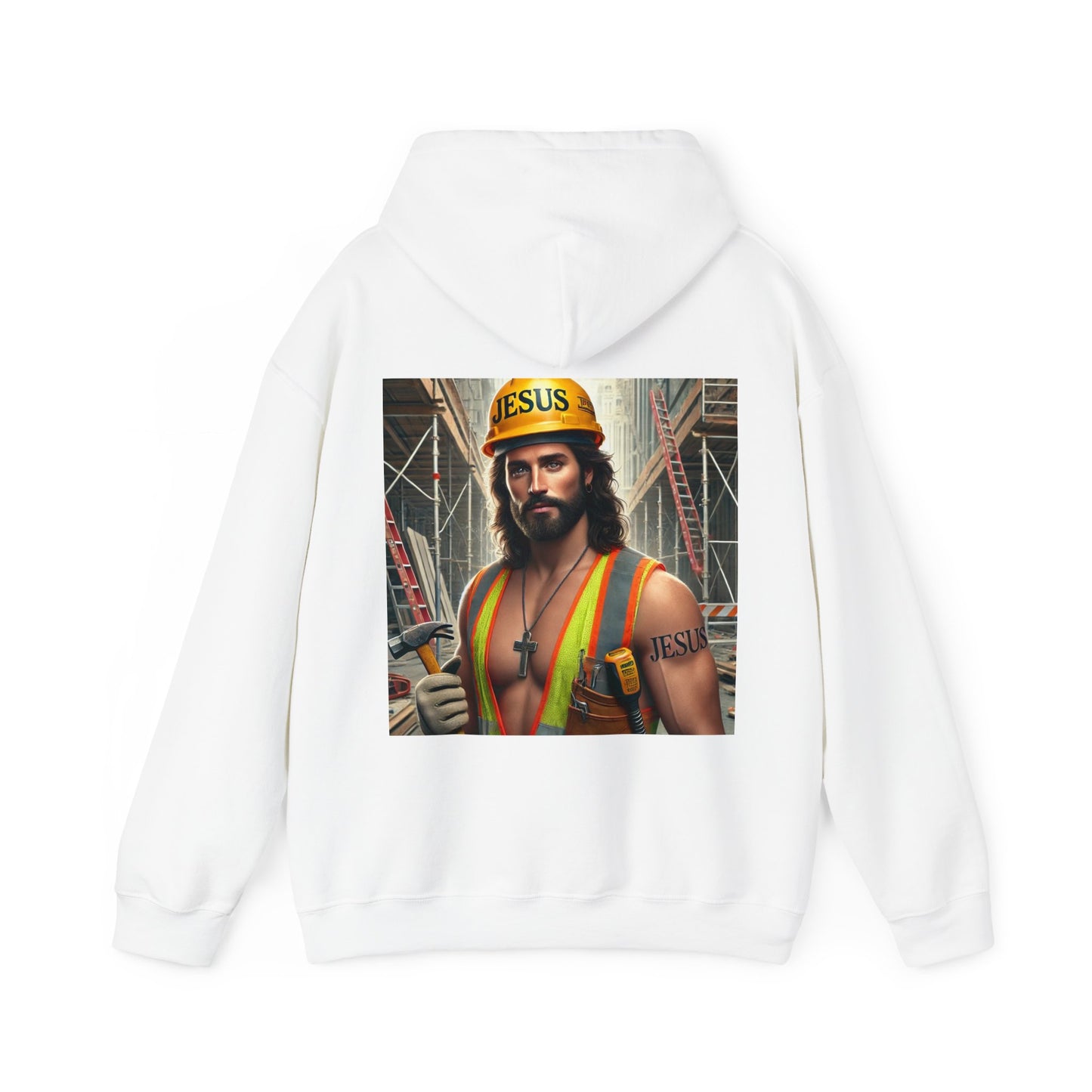 Construction Jesus Hoodie