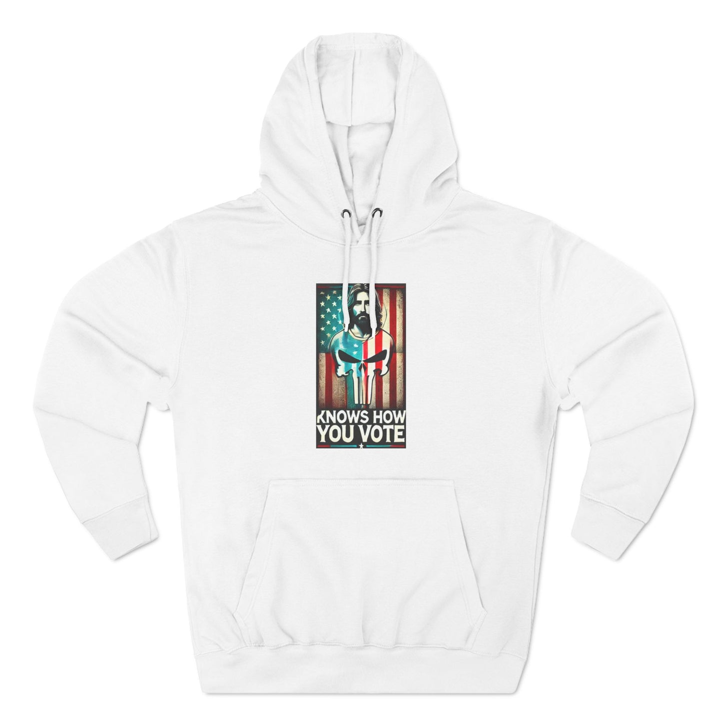 Jesus Knows How You Vote Hoodie