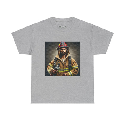 Firefighter Jesus T-Shirt