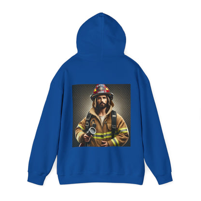 Firefighter Jesus Hoodie