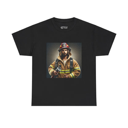 Firefighter Jesus T-Shirt