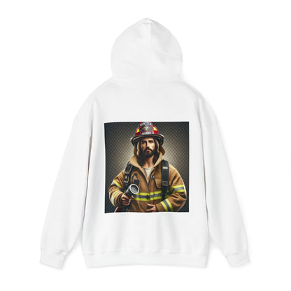 Firefighter Jesus Hoodie