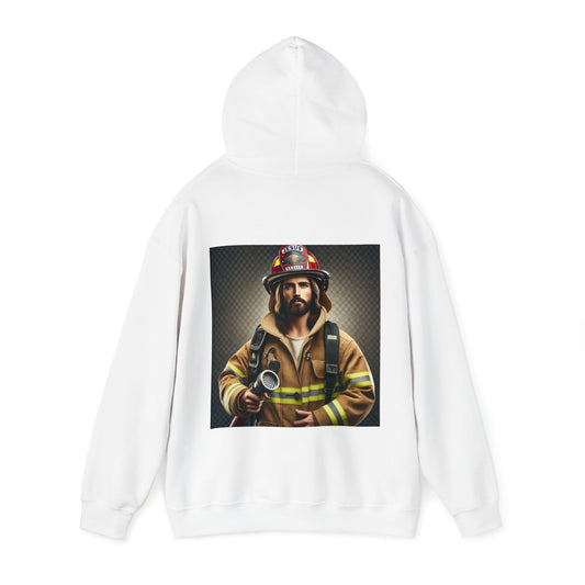 Firefighter Jesus Hoodie