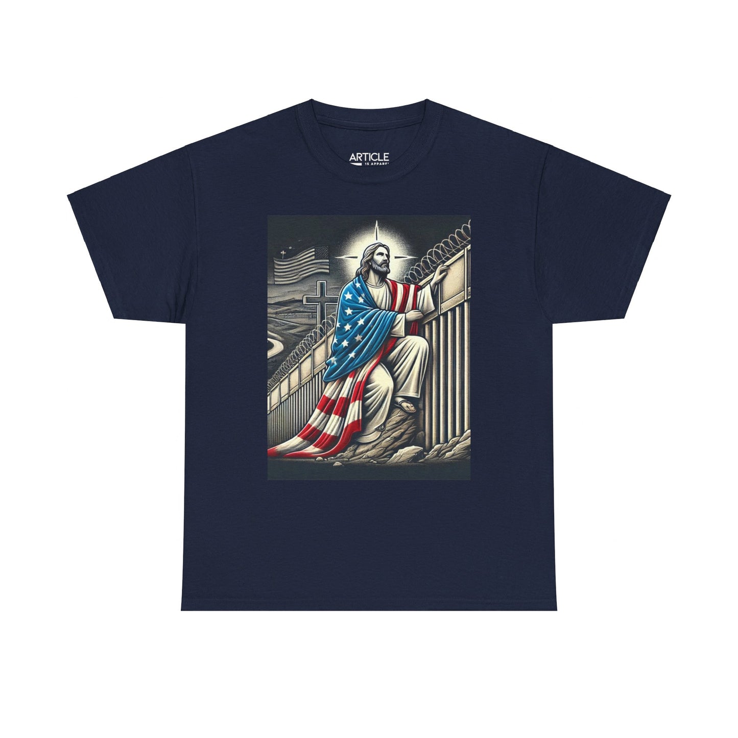 Jesus at the Border Wall T-Shirt