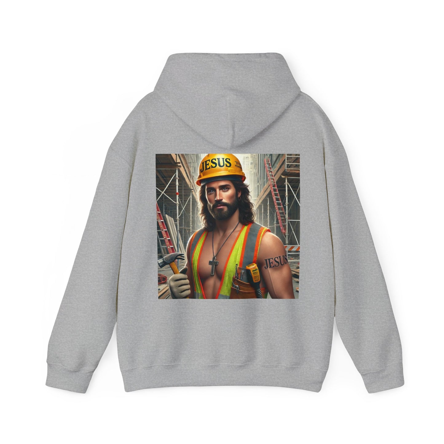 Construction Jesus Hoodie