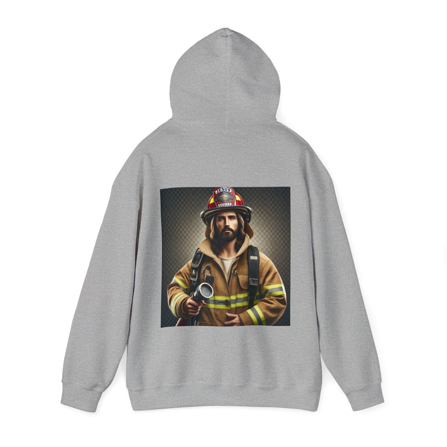 Firefighter Jesus Hoodie