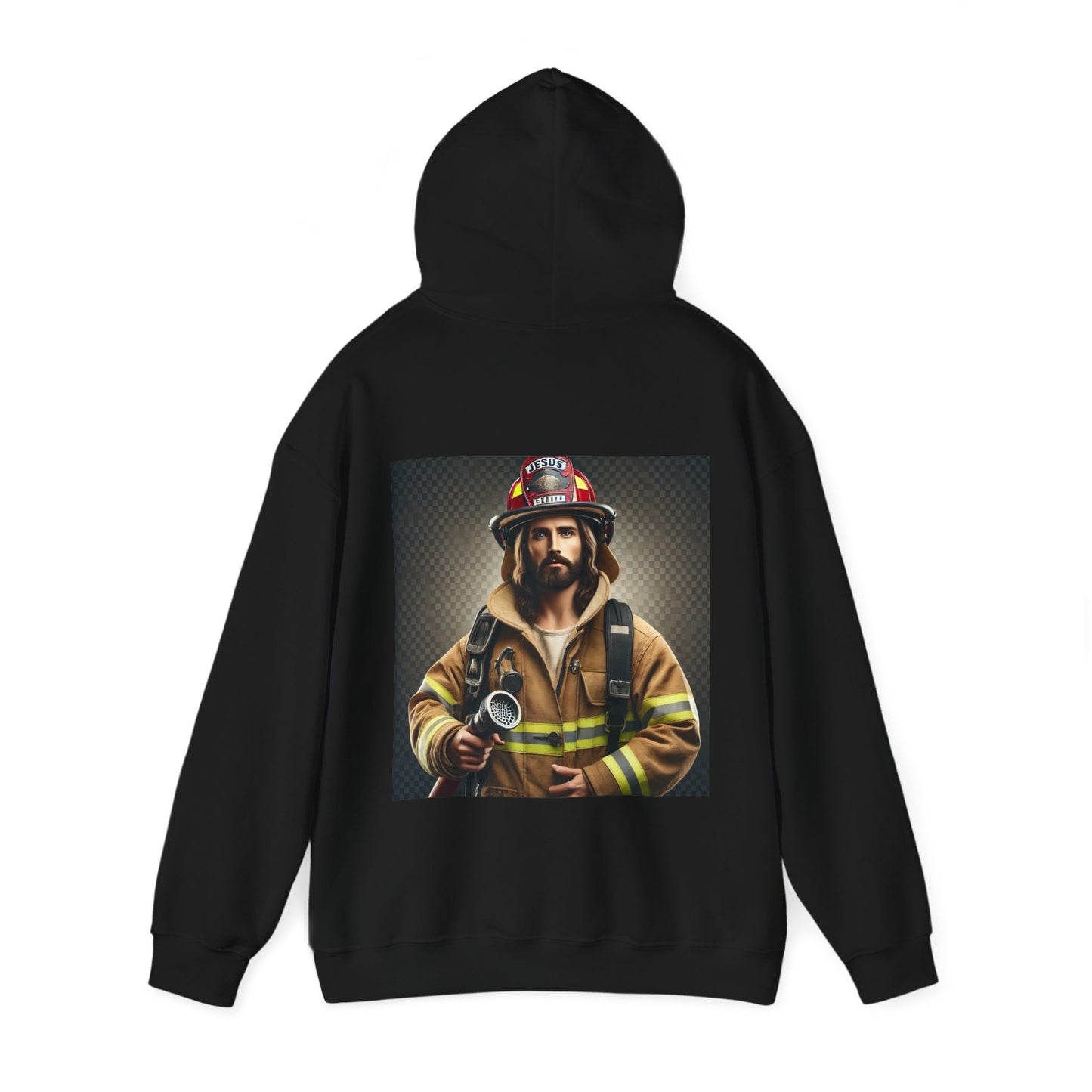 Firefighter Jesus Hoodie