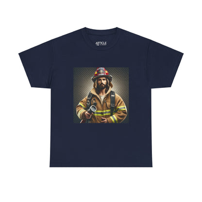 Firefighter Jesus T-Shirt