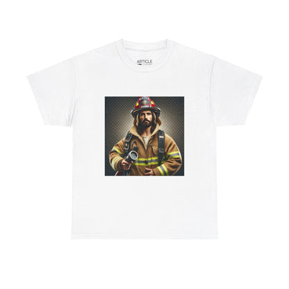 Firefighter Jesus T-Shirt