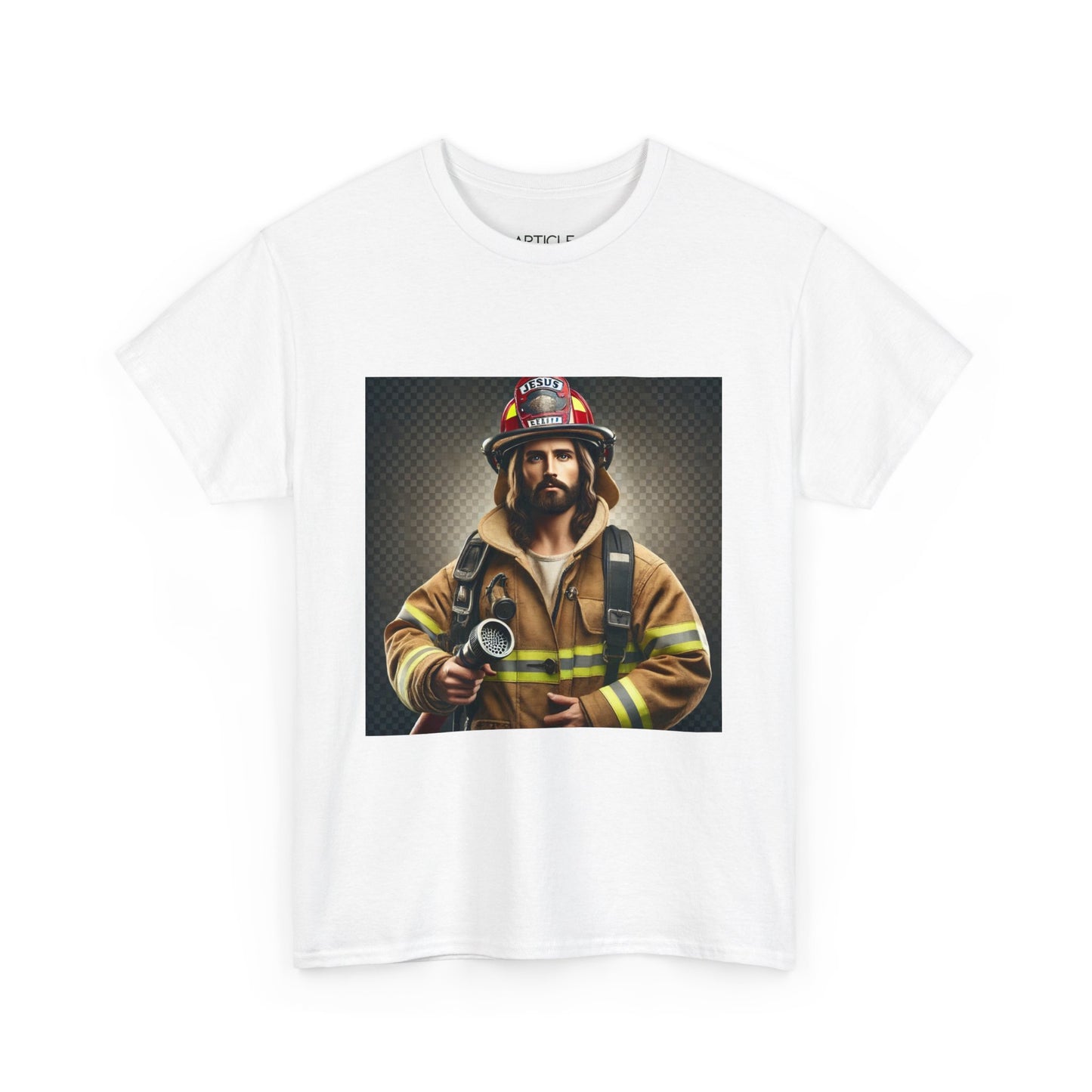 Firefighter Jesus T-Shirt