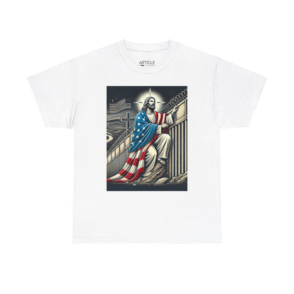 Jesus at the Border Wall T-Shirt