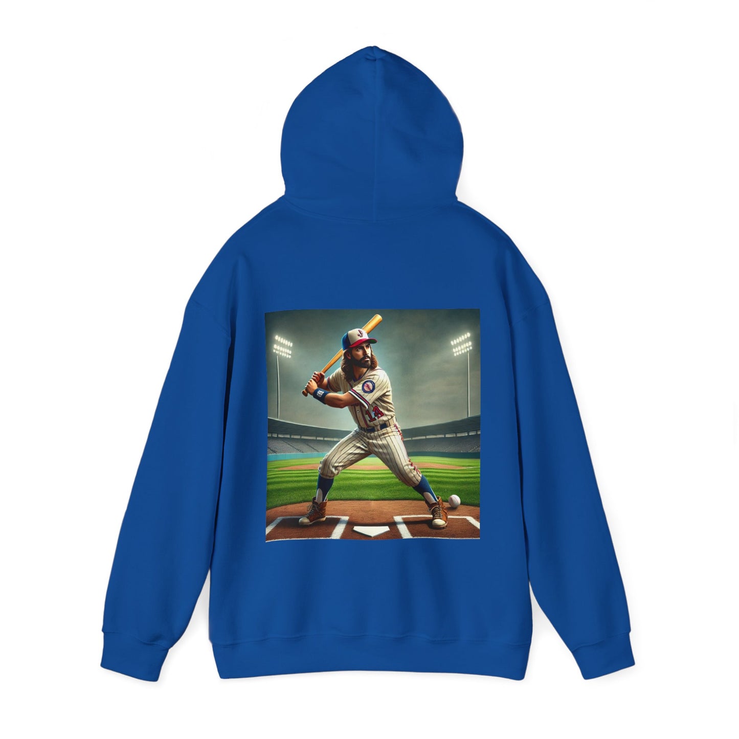 Baseball Jesus Hoodie